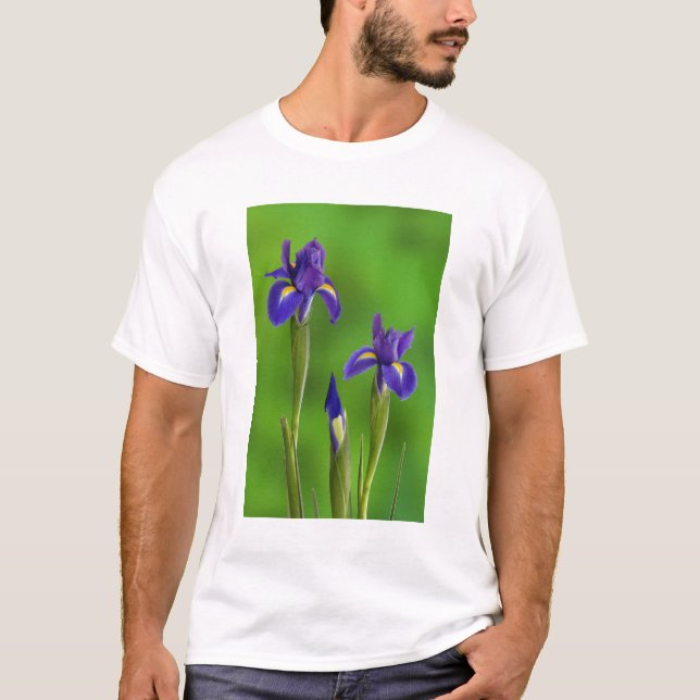 T-shirt Fleurs d'iris (Devant)