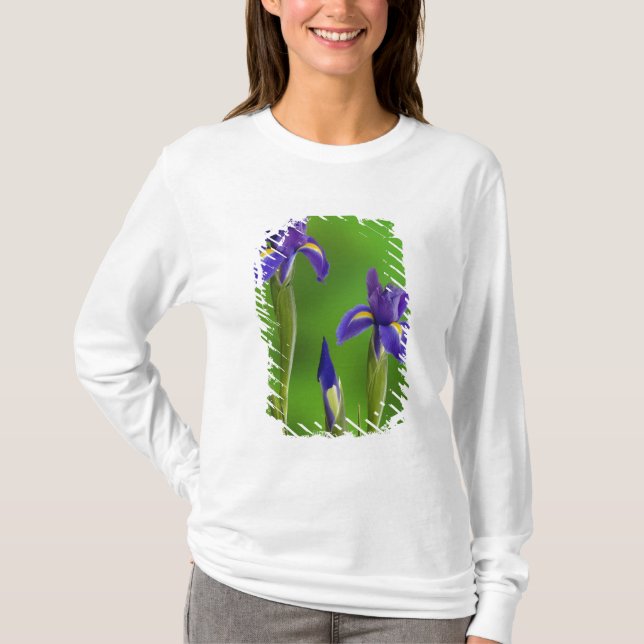 T-shirt Fleurs d'iris (Devant)