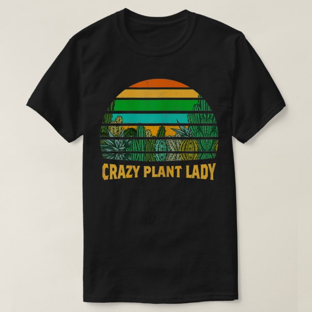 T-shirt Fleurs fleuristes Plantes folles (Design devant)