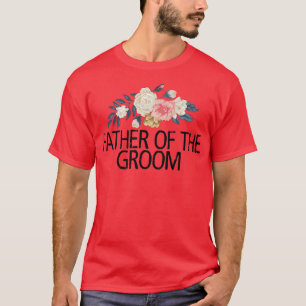 T-shirt Fleurs Florales Aquarelle drôle Père Du Groo