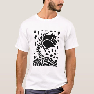 T-shirt Fleurs géométriques