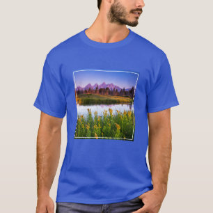 T-shirt Fleurs   Grand Teton National Park, Wyoming