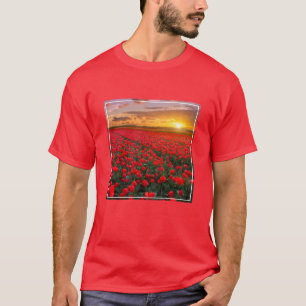 T-shirt Fleurs Jardin botanique Hollande