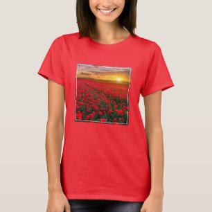 T-shirt Fleurs   Jardin botanique Hollande