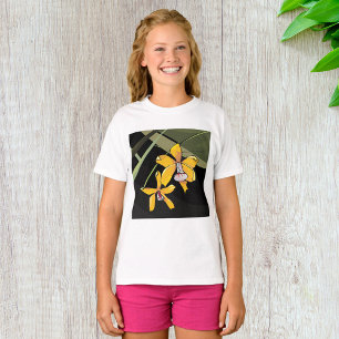 T-shirt Fleurs Jaunes