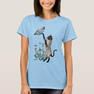 T-shirt Fleurs marguerites Siamese