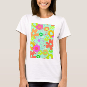 T-shirt Fleurs mélangées
