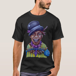 T-shirt Fleurs noires à L.A