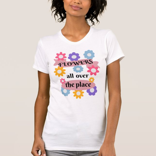 T-shirt Fleurs partout (Devant)