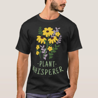 T-shirt Fleurs Plante Whisperer