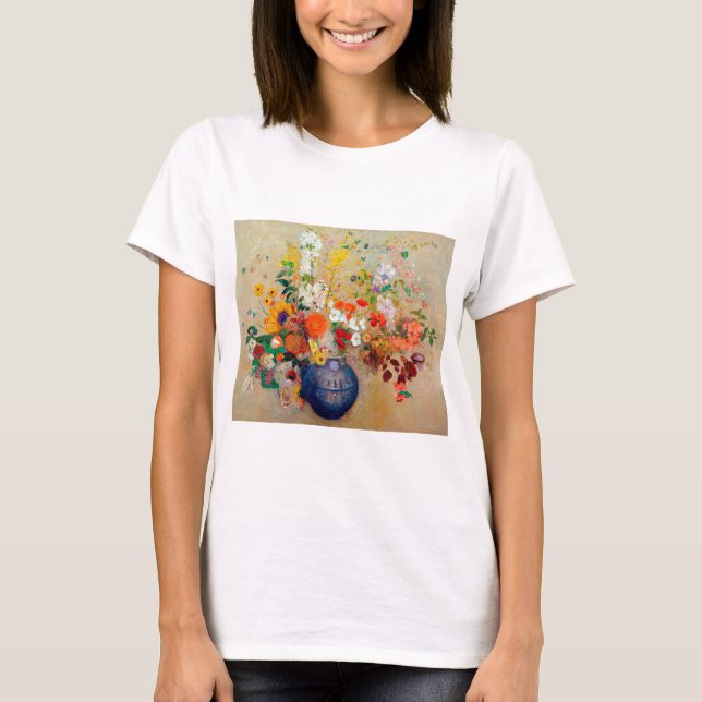 T-shirt Fleurs, Redon (Devant)
