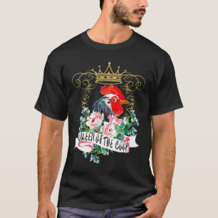T-shirt Fleurs Reine De La Coopérative Fermière Incroyable
