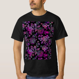 T-shirt Fleurs stylisées