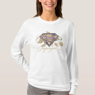 T-shirt Fleurs Supergirl
