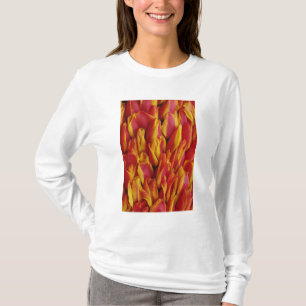 T-shirt Fleurs sur char célébrant la fête de la Reine, une