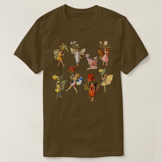 T-shirt Fleurs victoriennes (Design devant)