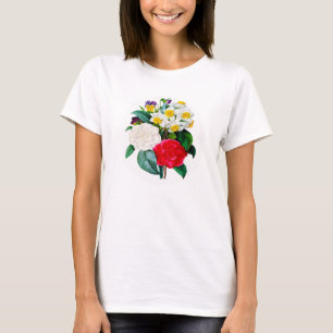 T-shirt Fleurs vintages