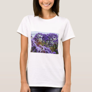 T-shirt Fleurs violettes