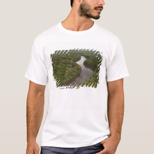 T-shirt Fleuve Essequibo, plus long fleuve de Guyana, et 5 (Devant)