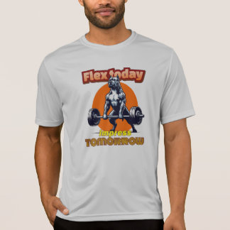T-shirt "Flex Today, Impress Tomorrow"
