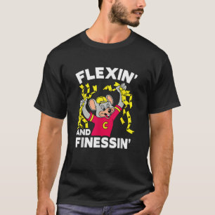 T-shirt Flexin Et Finessin Poignée De Billets