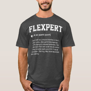 T-shirt Flexpert Funny Dictionary Gym Signification