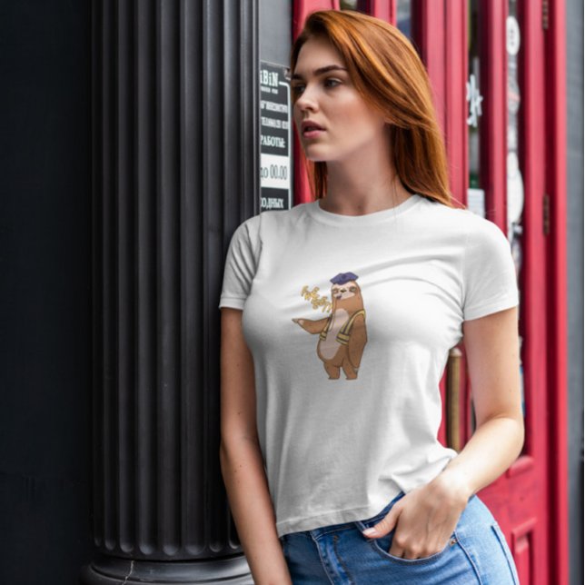 T-shirt Flic de trafic de fentes (Créateur téléchargé)