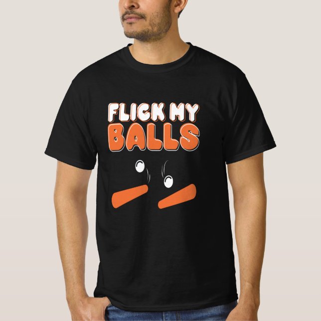 T-shirt Flickr My Balls Pinball Arcade Retro (Devant)