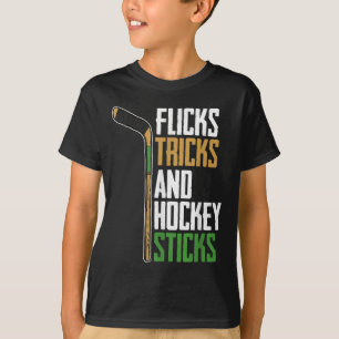 T-shirt Flicks Tricks And Hockey Sticks - Hockey sur gazon
