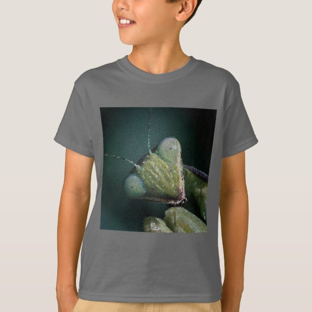T-Shirt - Fliesen-Mantis (Vorderseite)