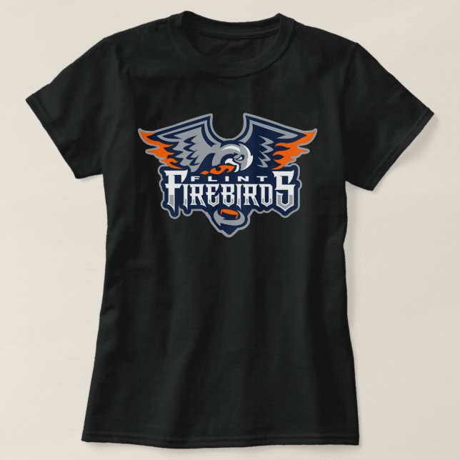T-shirt Flint Firebirds Hockey Classic T Shirt (Design devant)