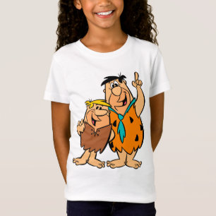 T-Shirt Flintstone de blocaille et de Fred de prise de bec