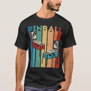T-shirt Flipper Rétro Vintage Multiball Machine À Boules A