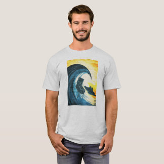 T-shirt Flipper surfant
