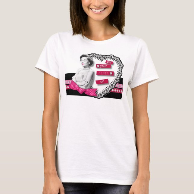 T-shirt Flirter (Devant)