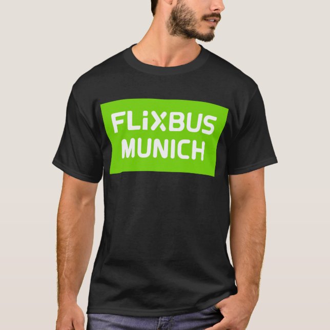 T-shirt Flixbus Munich (Devant)