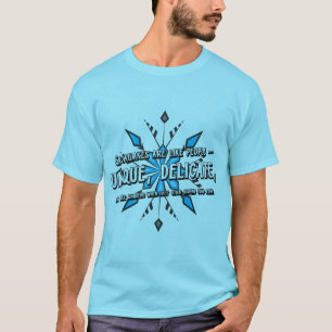 T-shirt Flocon de neige