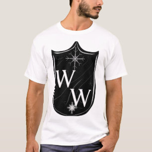 T-shirt Flocon de neige et bouclier de la guerre d'Hiver