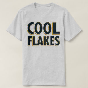T-shirt flocons de cool