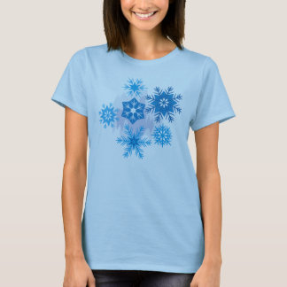 T-shirt Flocons de neige