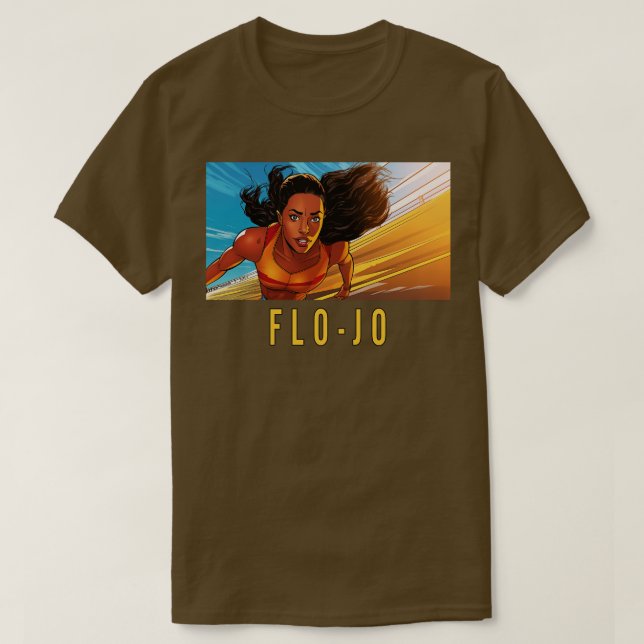 T-shirt FloJo Florence Griffith Joyner (Design devant)