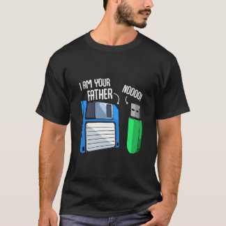 T-shirt Floppy Disk Coder Computer Engineering Geek Nerd C