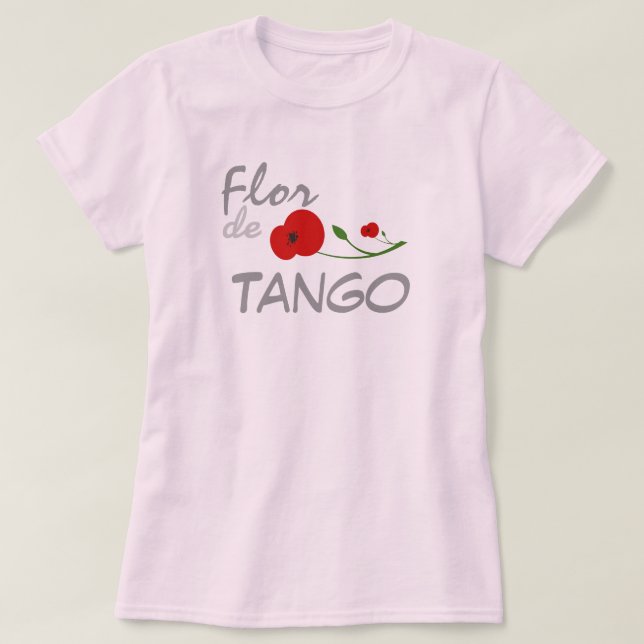 T-shirt Flor de Tango (Design devant)
