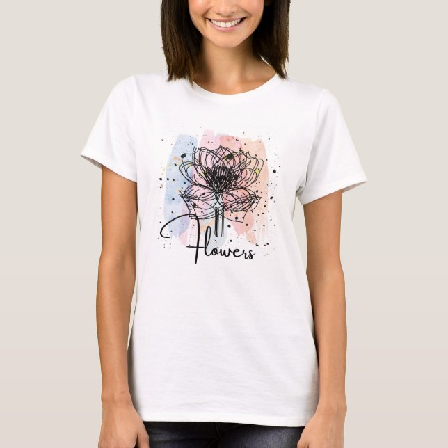 T-shirt Flor multi (Devant)