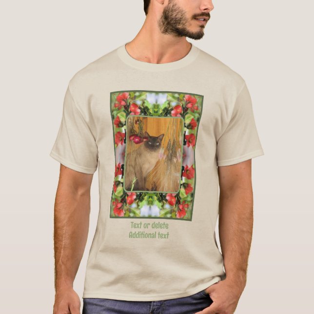 T-shirt Floraison de coings Créer votre propre photo (Devant)