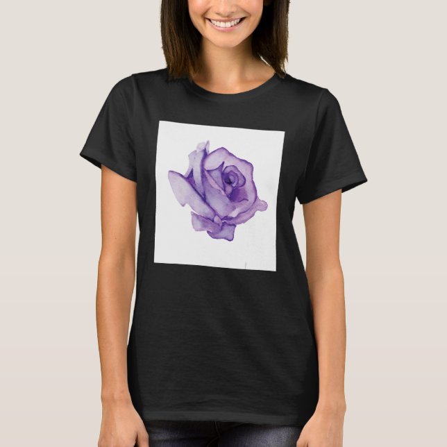 T-shirt Floraison de fleurs mens aquarelle floral (Devant)