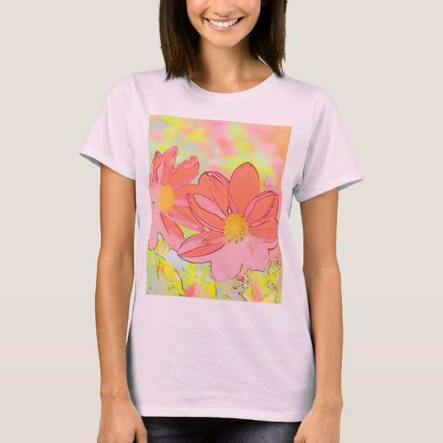 T-shirt Floral (Devant)