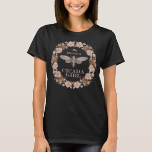 T-shirt Floral Cicada Girl T Great Eastern Brood X