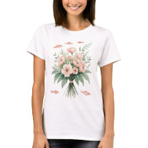 Floral Fishing Tee