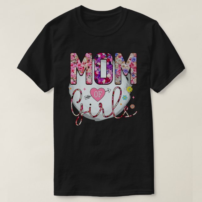 T-shirt Floral Mama 9 (Design devant)